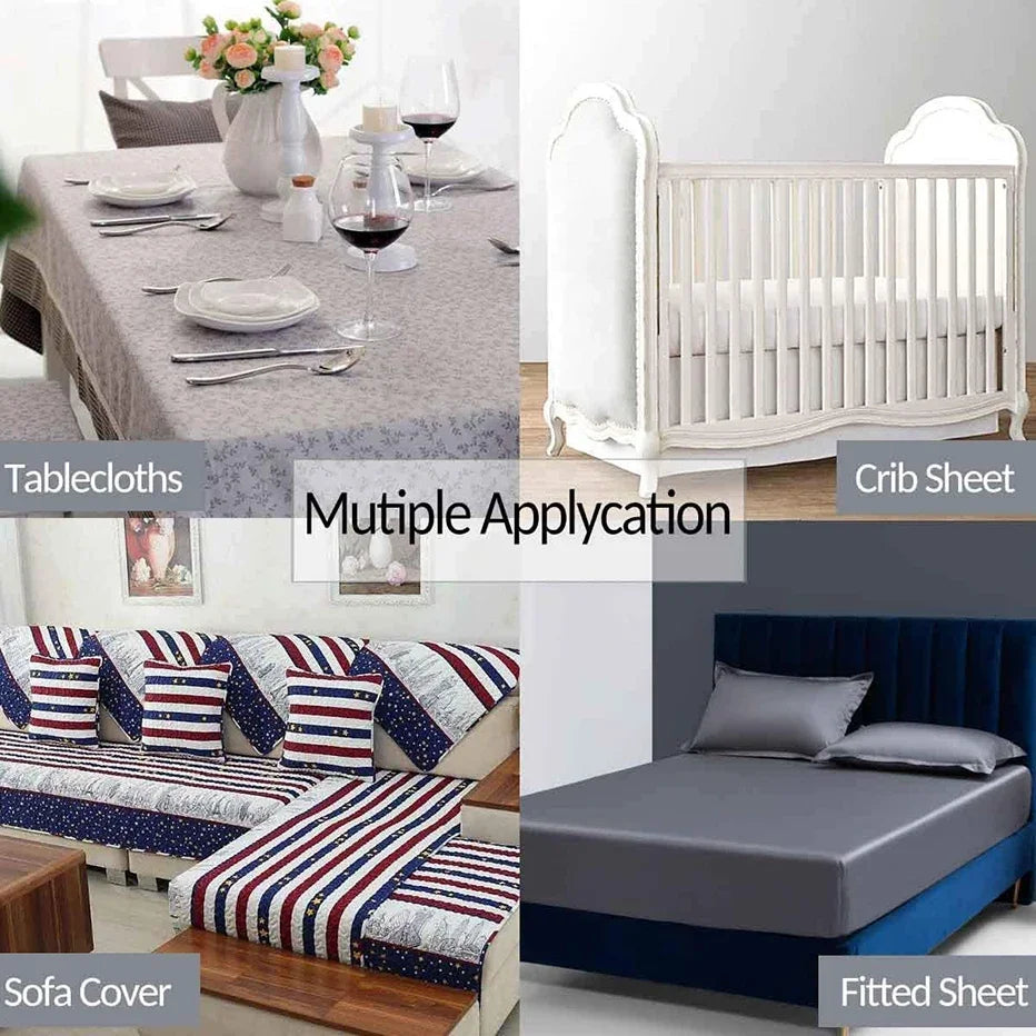 Adjustable Elastic Bed Sheet Straps & Gripper Clips | 17–110 in Bed Sheet Clips Axl