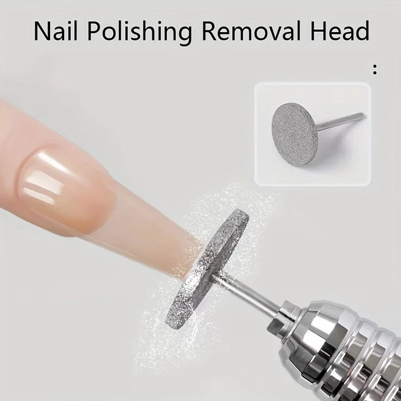 T-Round Nail Drill Bit – Tungsten Carbide Polishing & Trimming Nail Drill Bit Axl