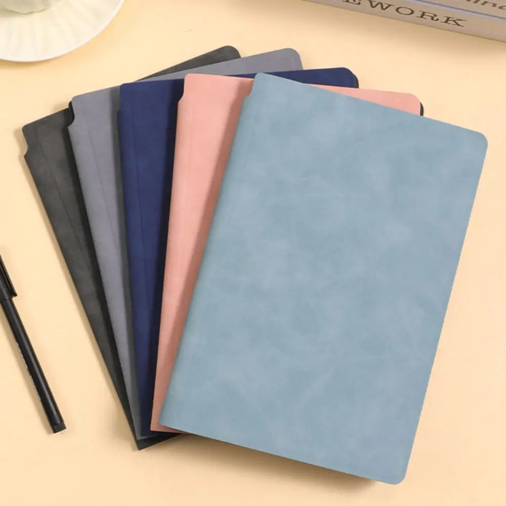 A5 Leather Reusable Whiteboard Notebook with Pen & Eraser Reusable Whiteboard Notebook Axl