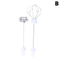 Stainless Steel Milk Frother Stand Holder & Replacement Heads Frother Stand Holder Axl 1Set