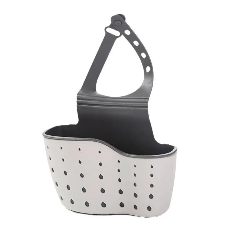 Double Sink Hanging Basket – Sponge & Draining Organizer Sink Storage Basket Axl