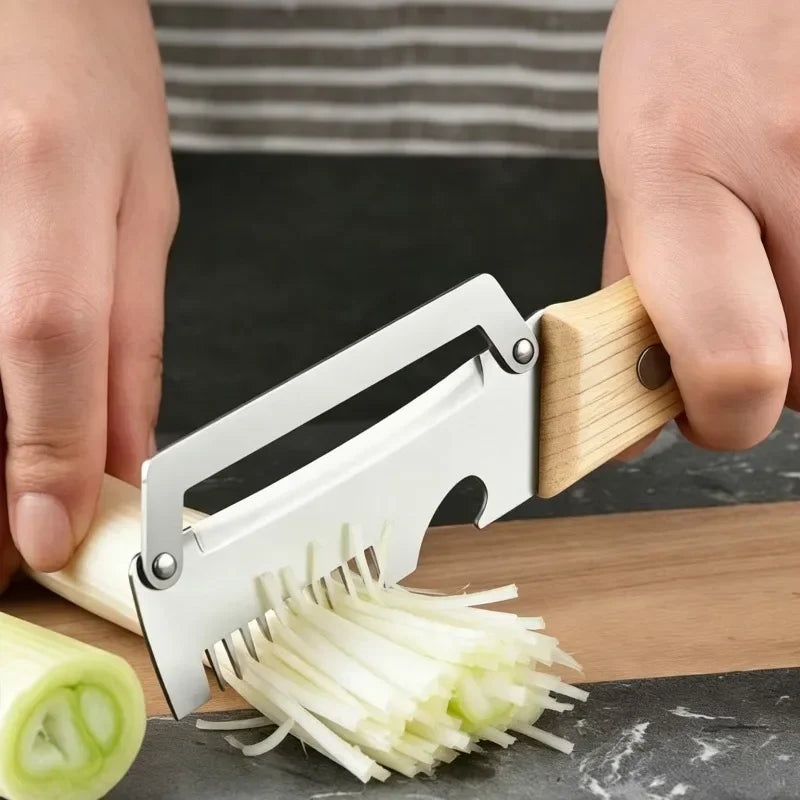 3-Piece Wooden Handle Stainless Steel Vegetable Peeler Set Vegetable Peeler Set Axl