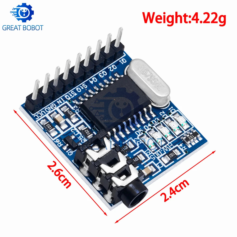 MT8870 DTMF Voice Decoding Module – DIY Phone Decoder Kit DTMF Decoder Module Axl