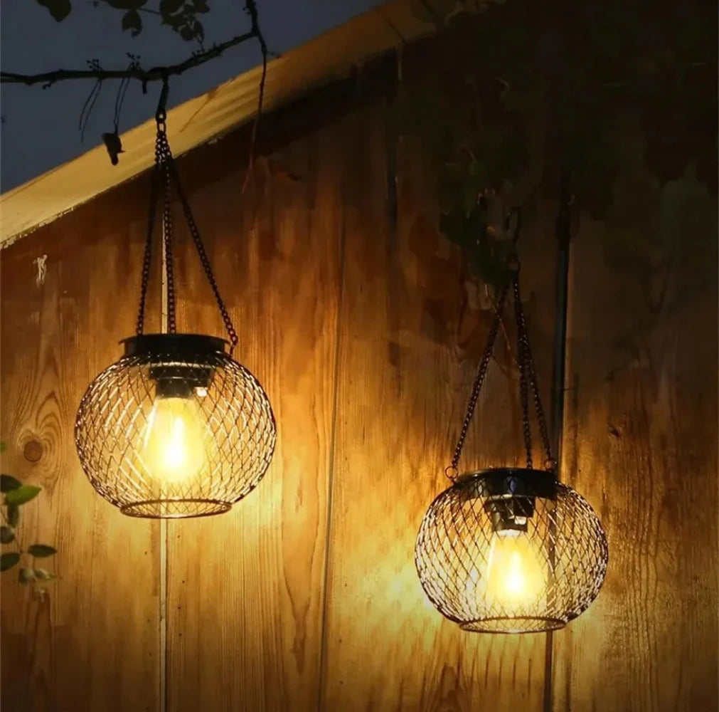 Solar Hanging Lantern – Waterproof Outdoor Garden Light Solar Outdoor Lantern Axl