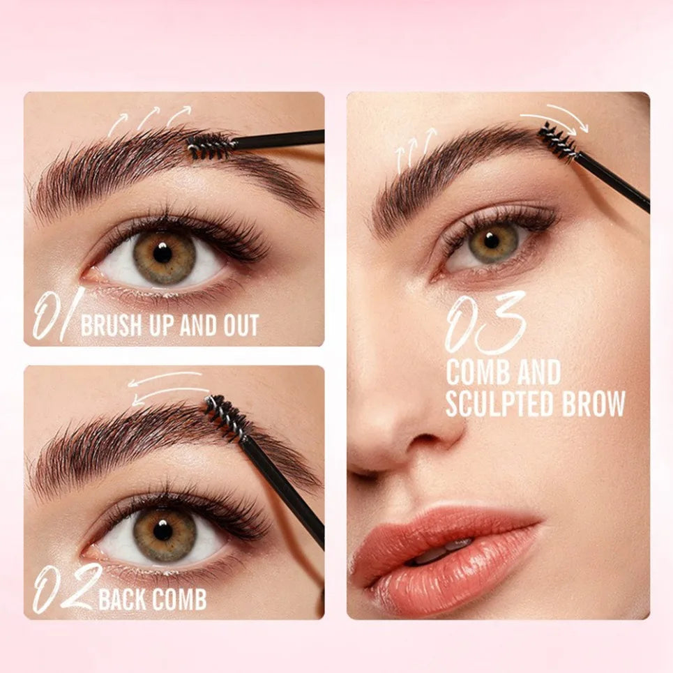 Transparent Brow Gel – Strong Hold, No Flakes, Long Lasting Eyebrow Styling Gel Axl