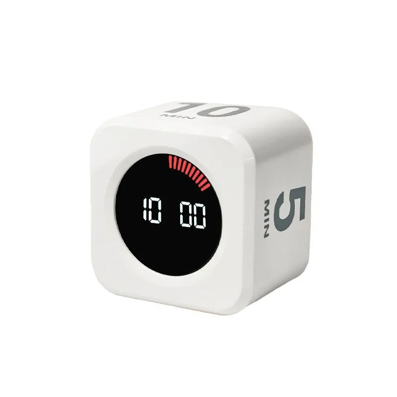 Gravity Sensing Flip Cube Visual Timer – Mini Time Manager Visual Cube Timer Axl
