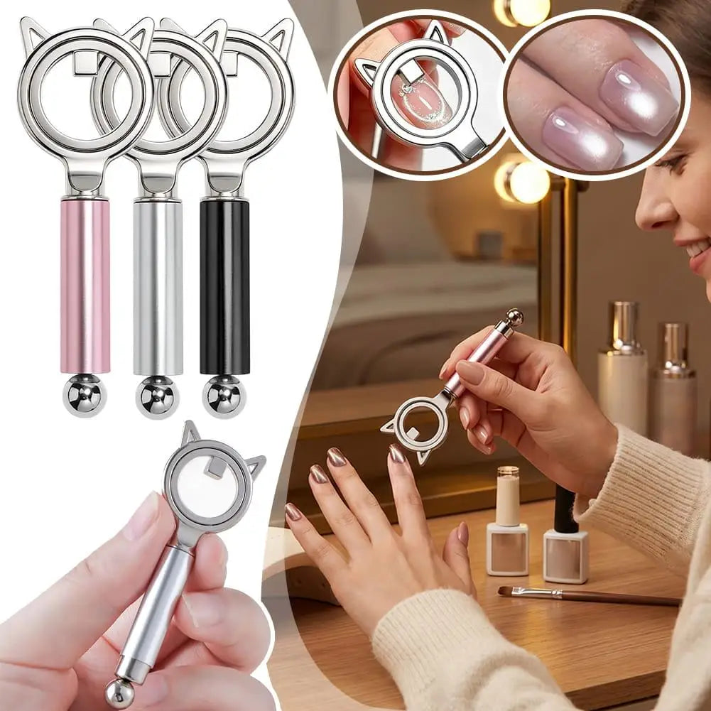 Cat Eye Nail Magnet Ring – Gel Polish Magnetic Art Tool Nail Magnet Tool Axl