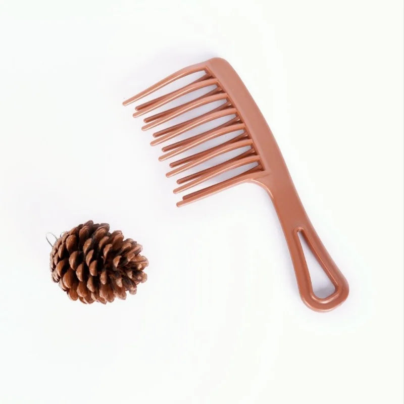 Double Row Wide Tooth Comb for Curly & Long Hair Styling Wide Tooth Comb Axl Rose gold