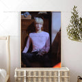 TXT Soobin Kpop Poster – Self-Adhesive Waterproof Wall Sticker Wall Art Poster Axl z4 40x60cm No Frame