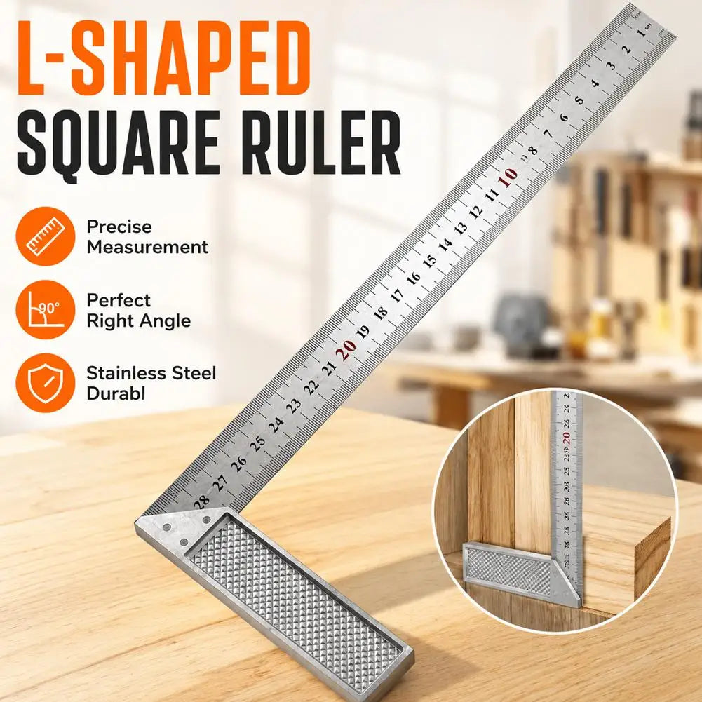 Aluminum Alloy Combination Square Ruler | Woodworking Angle Tool Combination Square Ruler Axl
