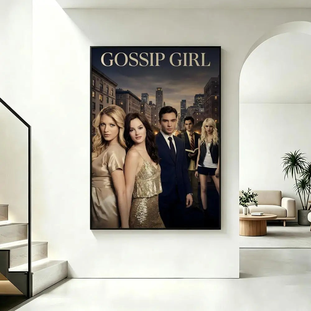 Gossip Girl HD Art Poster – Waterproof Aesthetic Wall Decor Wall Art Poster Axl