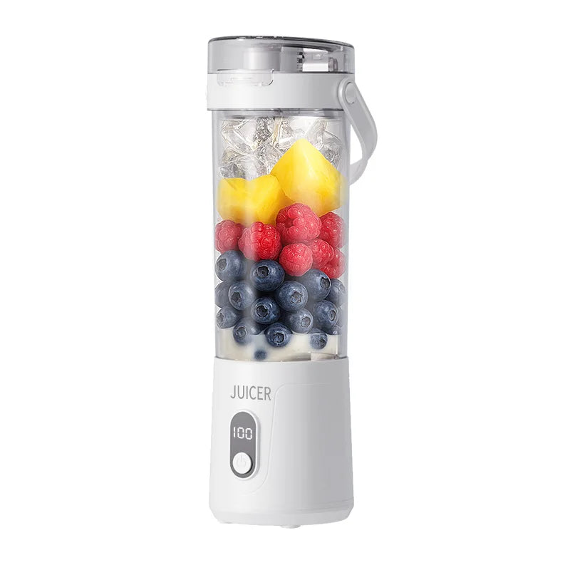 BALASHOV Portable Mini Blender – Rechargeable Fruit Juicer Portable Blender Juicer Axl WHITE