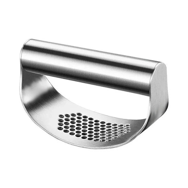 Stainless Steel Garlic Press & Ginger Crusher | PGY Kitchen Tool Garlic Press Axl Sliver
