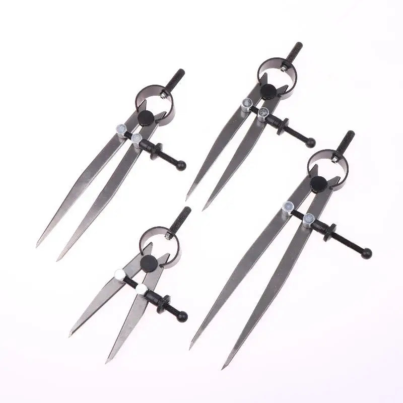 Spring Compass Divider – Adjustable Leather Edge Marking Tool Leather Marking Tool Axl