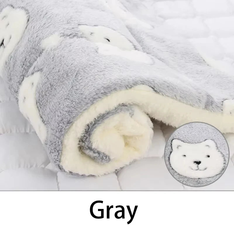 KEMORELA Flannel Pet Sleeping Mat – Dog & Cat Bed Cushion Pet Sleeping Mat Axl F XXL 89X68CM