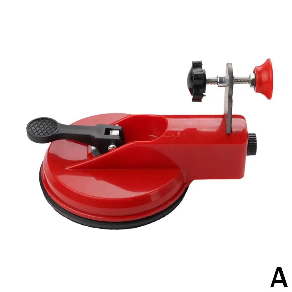 120mm Suction Cup Tile Fixer & Gradienter Bracket Tool Tile Installation Tool Axl Red
