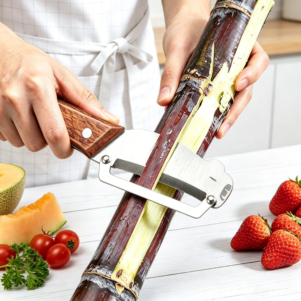 Stainless Steel Fruit & Sugarcane Peeling Knife – Kitchen Tool Kitchen Peeling Knife Axl