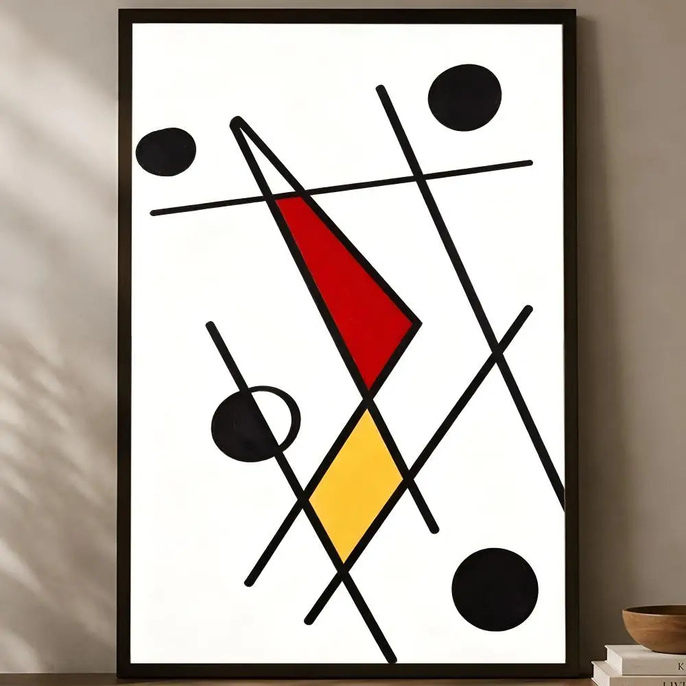 Joan Miró Vintage Wall Art Poster – Self-Stick Waterproof Wall Art Poster Axl White06 15X20cmNoframe