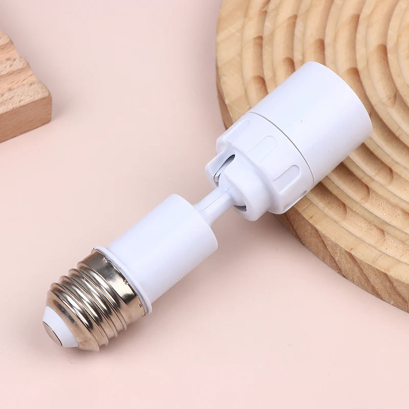 E27 to E27 Light Socket Extender – 360° Rotatable Adapter Light Socket Adapter Axl