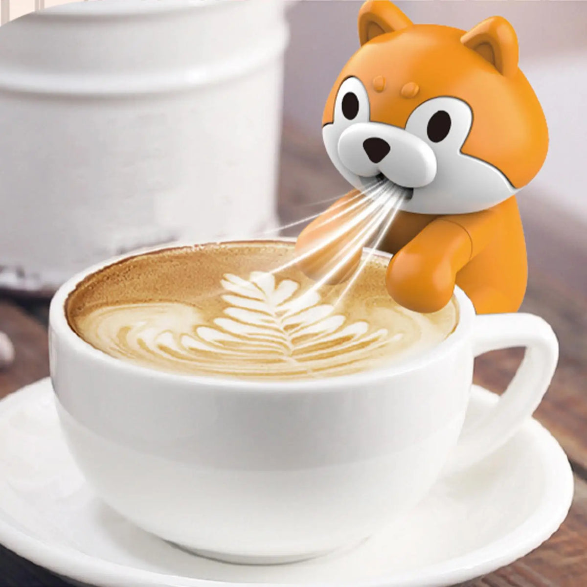 Cute Dog Mini Food Cooling Fan – Clip-On Cup & Bowl Cooler Food Cooling Fan Axl