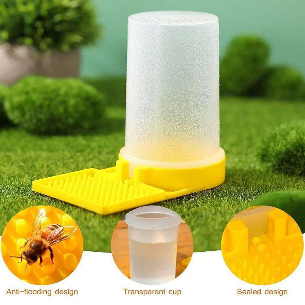 Bee Water Feeder – Safe Honeybee Drinking Station & Tray Bee Feeder Axl