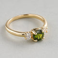 Huitan Green Cubic Zirconia Women's Ring – Wedding & Engagement Fashion Ring Axl A894 6