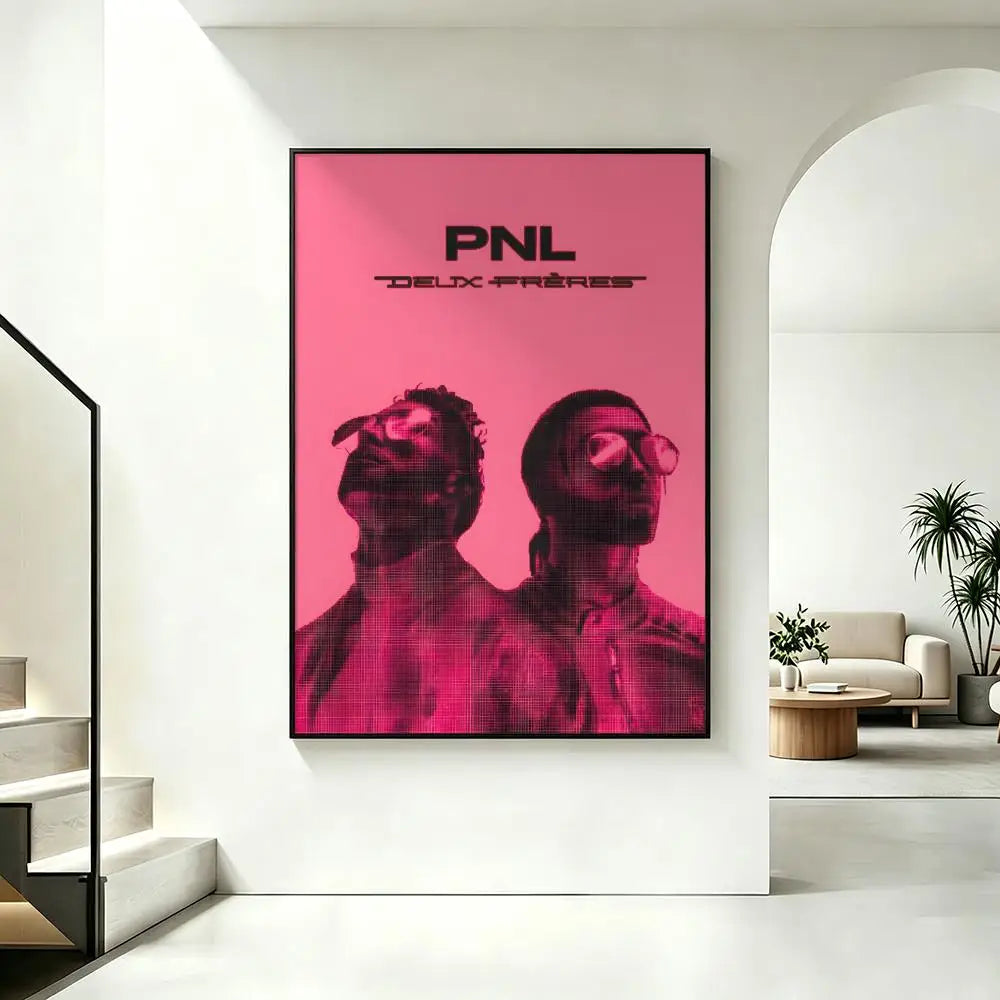 Singer P-PNL HD Art Poster – Waterproof Sticky Wall Decor Wall Art Poster Axl