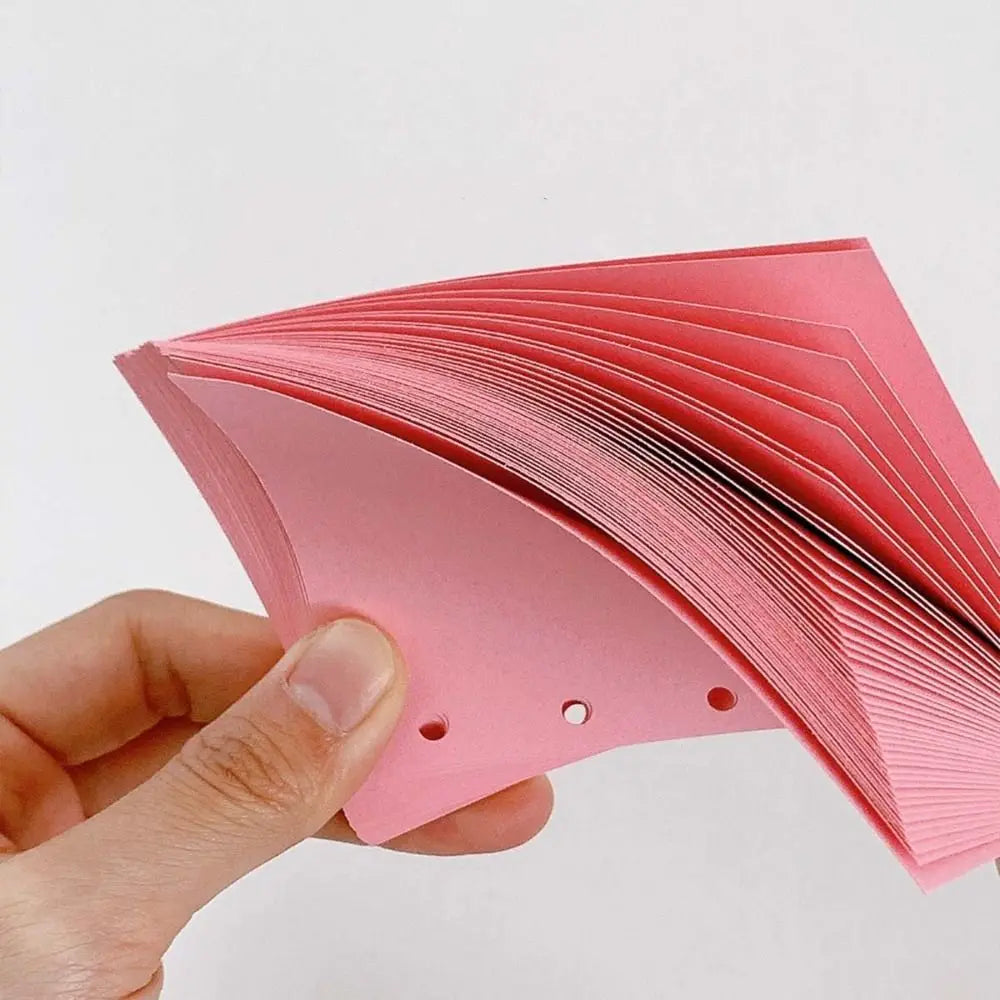 A8 M5 Candy Color Loose Leaf Refill Paper 50 Sheets – 5-Ring Loose Leaf Refill Paper Axl