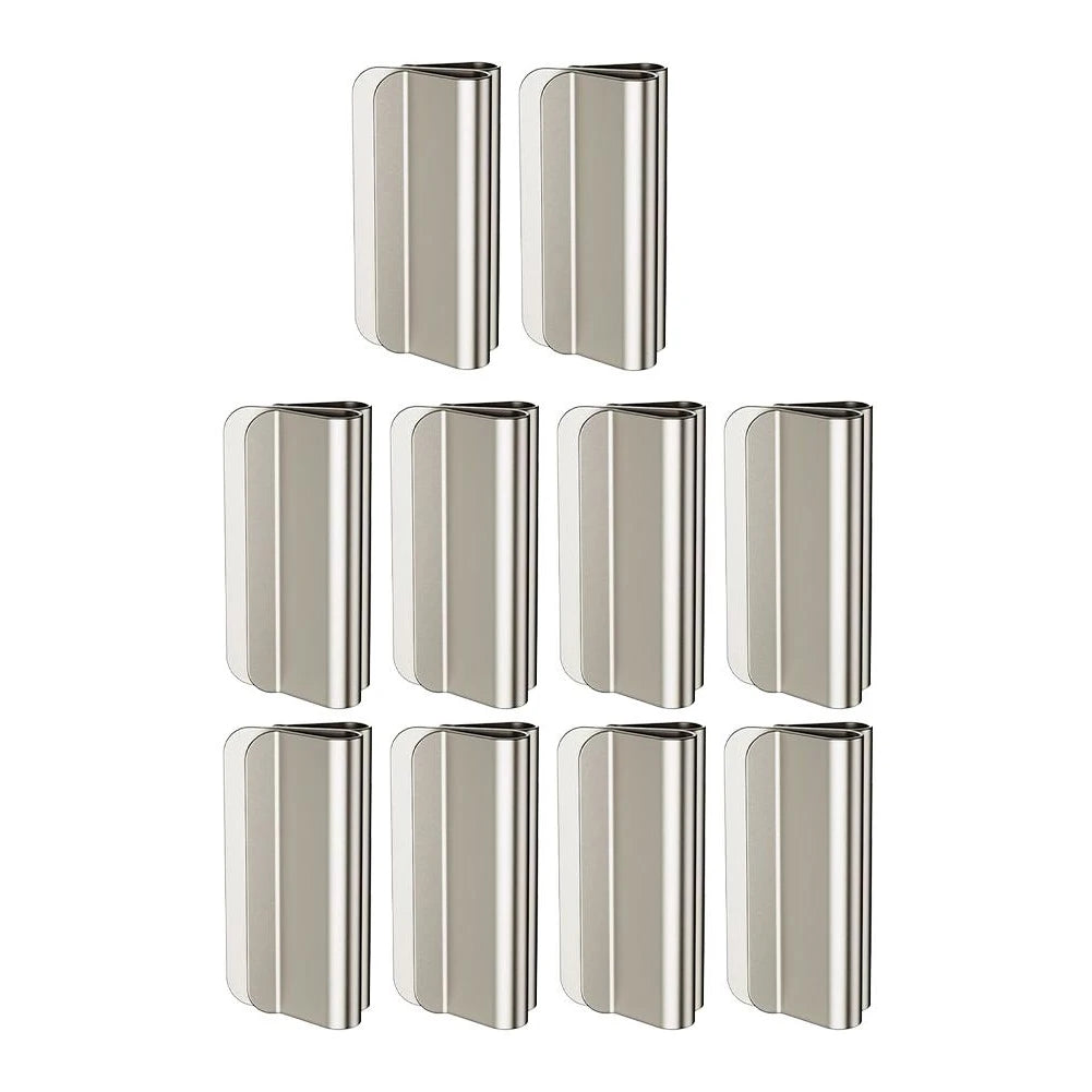 Magnetic Curtain Clips – Drill-Free Fasteners | 6 or 10 Pairs Curtain Clips Axl M 10pcs