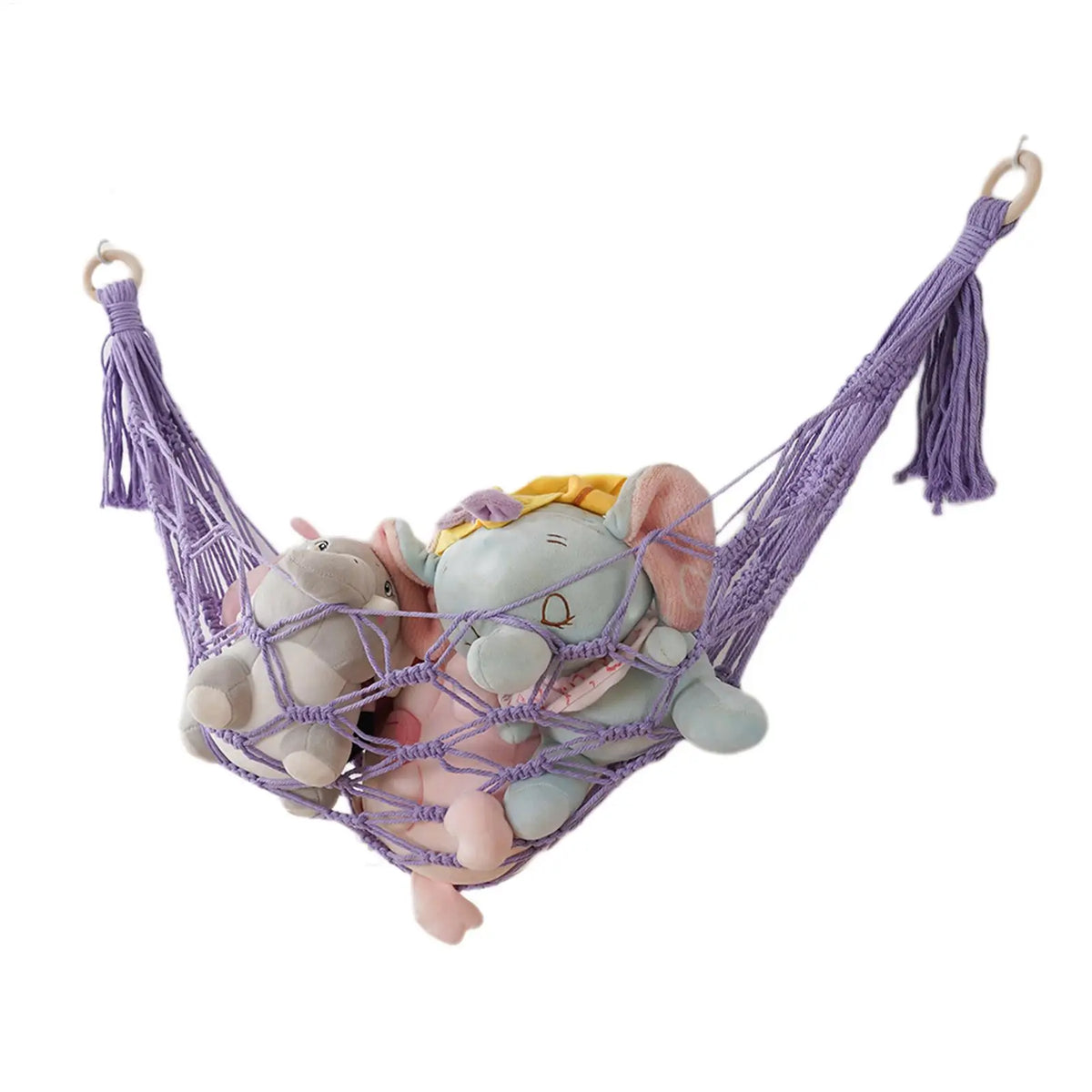 Stuffed Animal Hammock Wall Corner Toy Net Storage Holder Toy Storage Hammock Axl