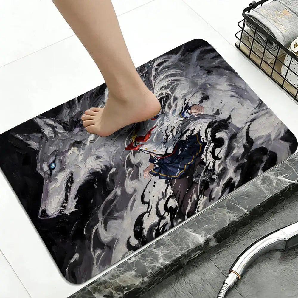 Diatomite Bath Mat – Quick Dry, Anti-Slip & Absorbent Floor Mat Diatomite Bath Mat Axl
