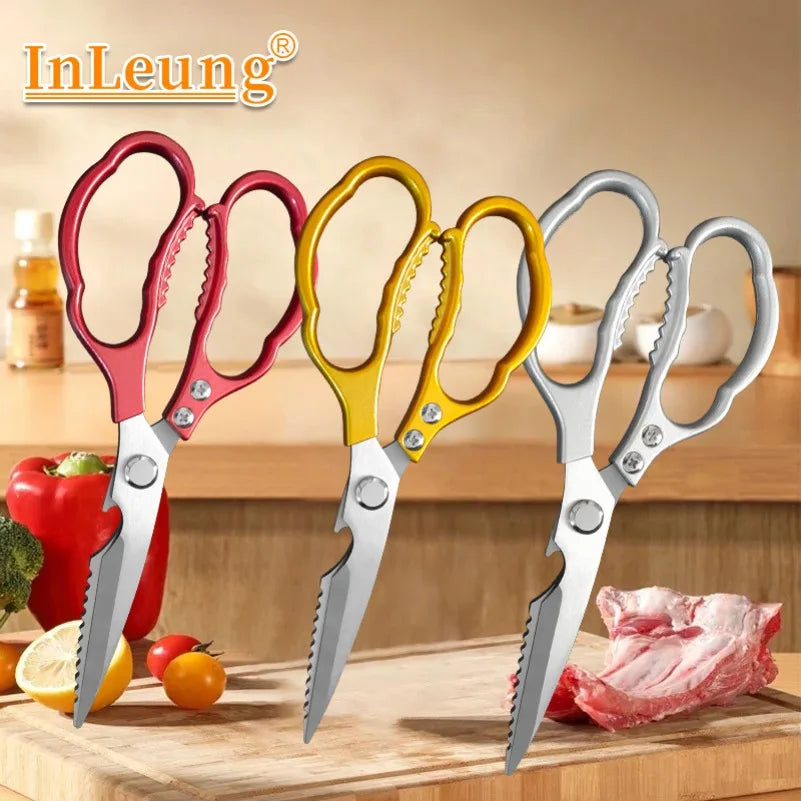 Heavy-Duty Kitchen Shears | Stainless Steel Poultry Scissors Kitchen Shears Axl