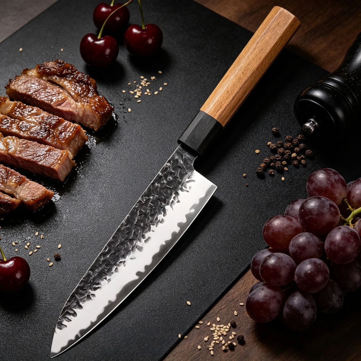 Japanese Gyuto Chef Knife – Sharp Stainless Steel Kitchen Knife Gyuto Chef Knife Axl Chef Knife