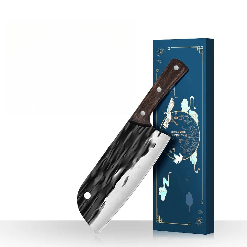 Forged Full Tang High-Carbon Steel Butcher Boning Knife 8" Forged Kitchen Knife Axl