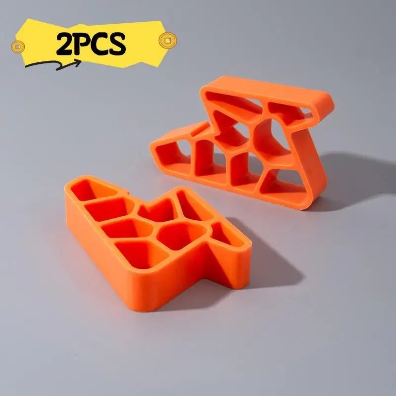 2-Pack Heavy Duty Non-Slip Door Stopper Wedge | Anti-Slam Door Stopper Wedge Axl A4