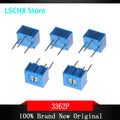 100pcs 3362P Trimmer Potentiometer 100Ω–1MΩ | Trimpot Pack Trimmer Potentiometer Axl 100 Ohm