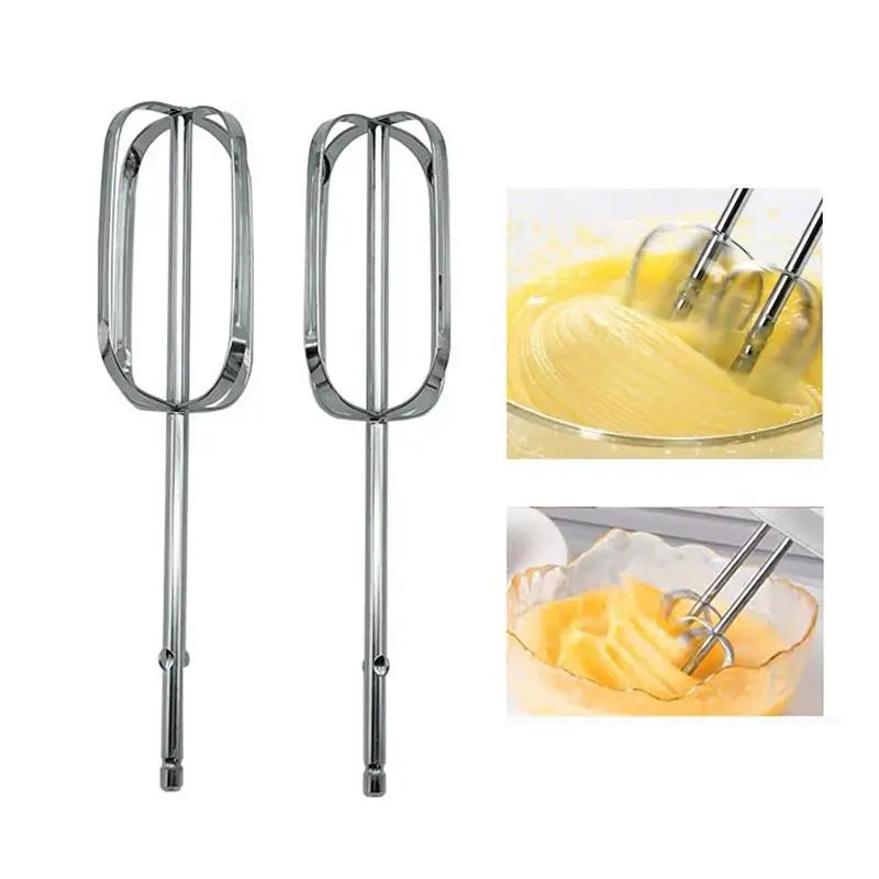 Stainless Steel Hand Mixer Beater Attachments – 2 Pack Whisk Mixer Beater Attachment Axl