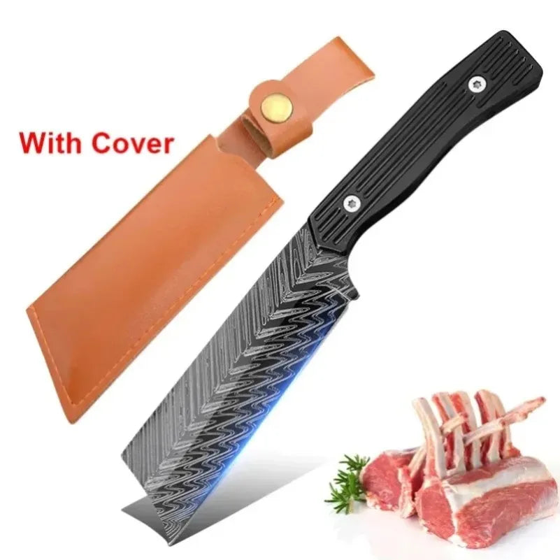 InLeung 9" Stainless Steel Boning Cleaver Chef's Knife Chef's Knife Axl
