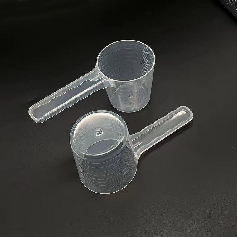 Transparent Pet Measuring Spoon with Scale 50g 100ml Pet Measuring Spoon Axl