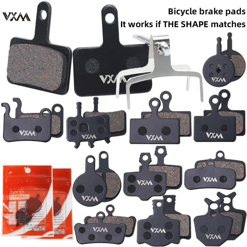 VXM MTB Hydraulic Disc Brake Pads – Semi-Metal, Quiet & Durable Disc Brake Pads Axl