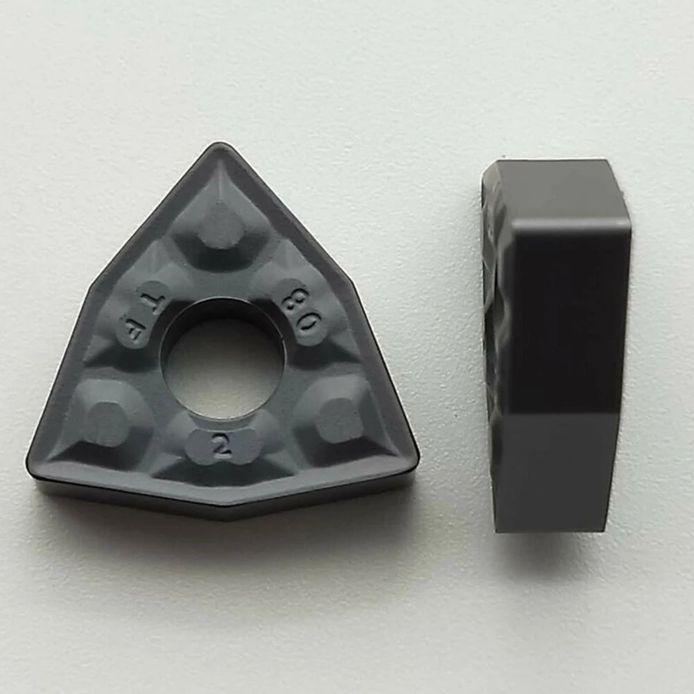 WNMG080408-TF Carbide Inserts 10 Pcs | IC907 Lathe Turning Carbide Turning Inserts Axl