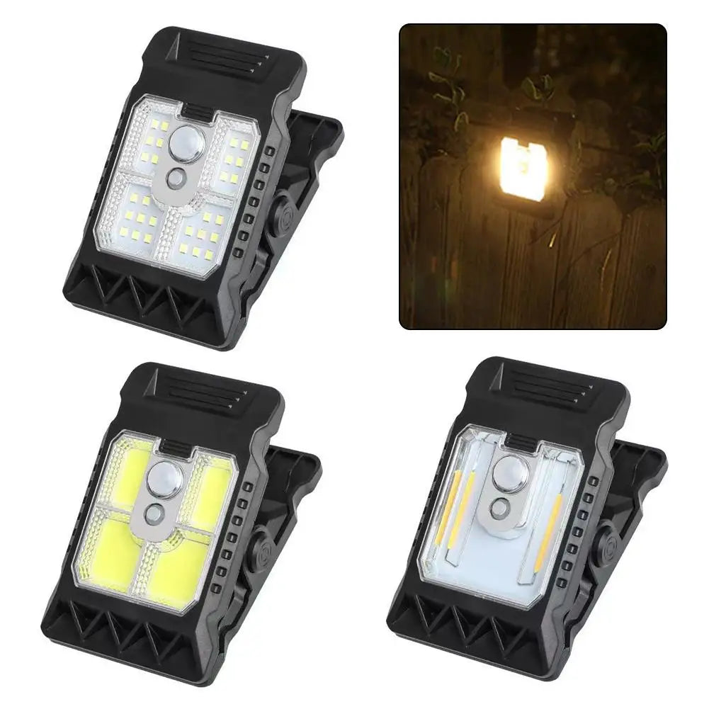 Solar Clip Light | Motion Sensor, IP65 Waterproof, 3 Modes Solar Outdoor Light Axl