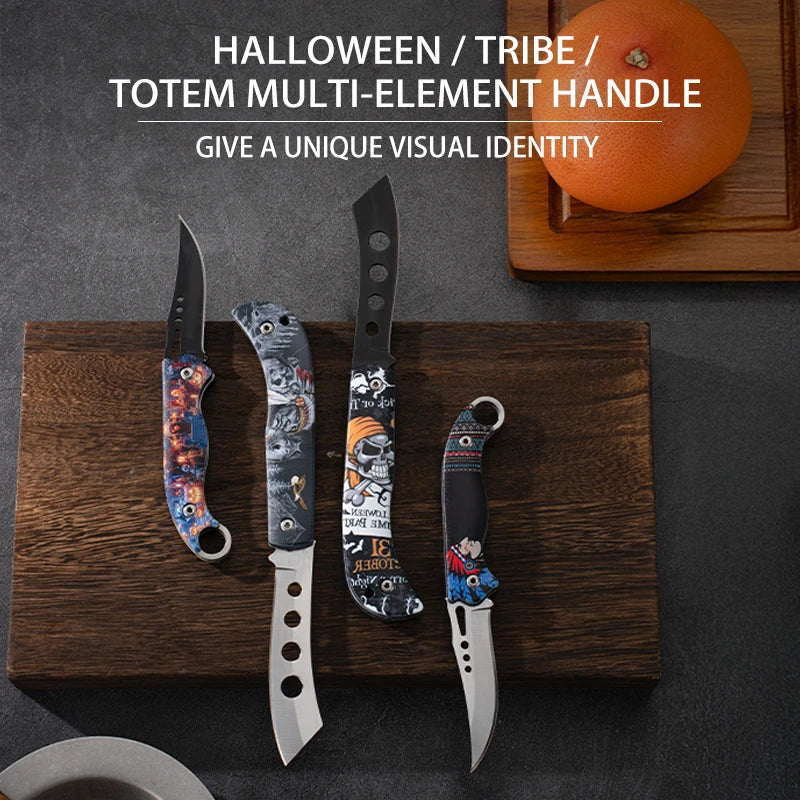 Mini Folding Pocket Knife – Stainless Steel EDC Camping Tool Folding Pocket Knife Axl