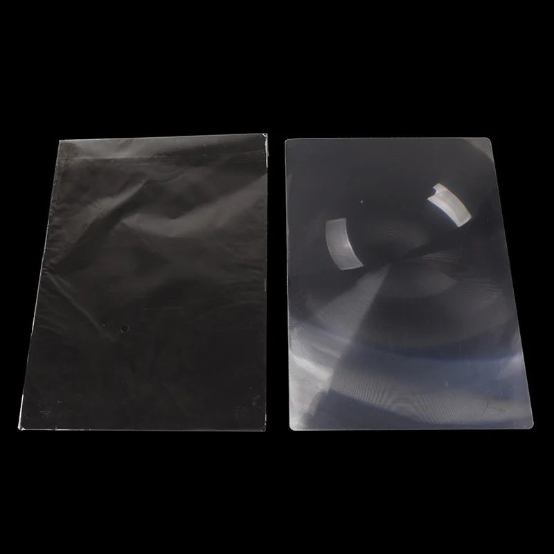 A4 Fresnel Full Page Magnifier – Ultra-Thin Reading Lens 260mm Page Magnifier Lens Axl