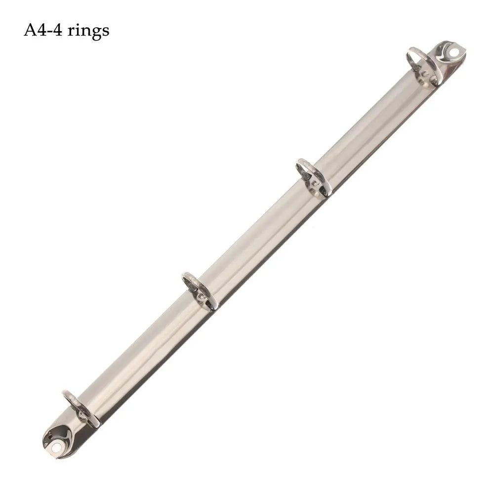 Metal Loose-Leaf Binder Clip A4 B5 A5 A6 A7 | Ring Notebook Clip Loose-Leaf Binder Clip Axl A4-4 rings