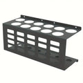 Wall-Mounted Steel Bottle Storage Rack – Kitchen Organizer Wall Storage Rack Axl Grey