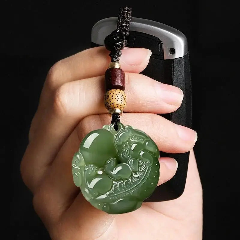 Pi Xiu Feng Shui Keychain – Chinese Lucky Charm for Car & Bag Keychain Charm Axl