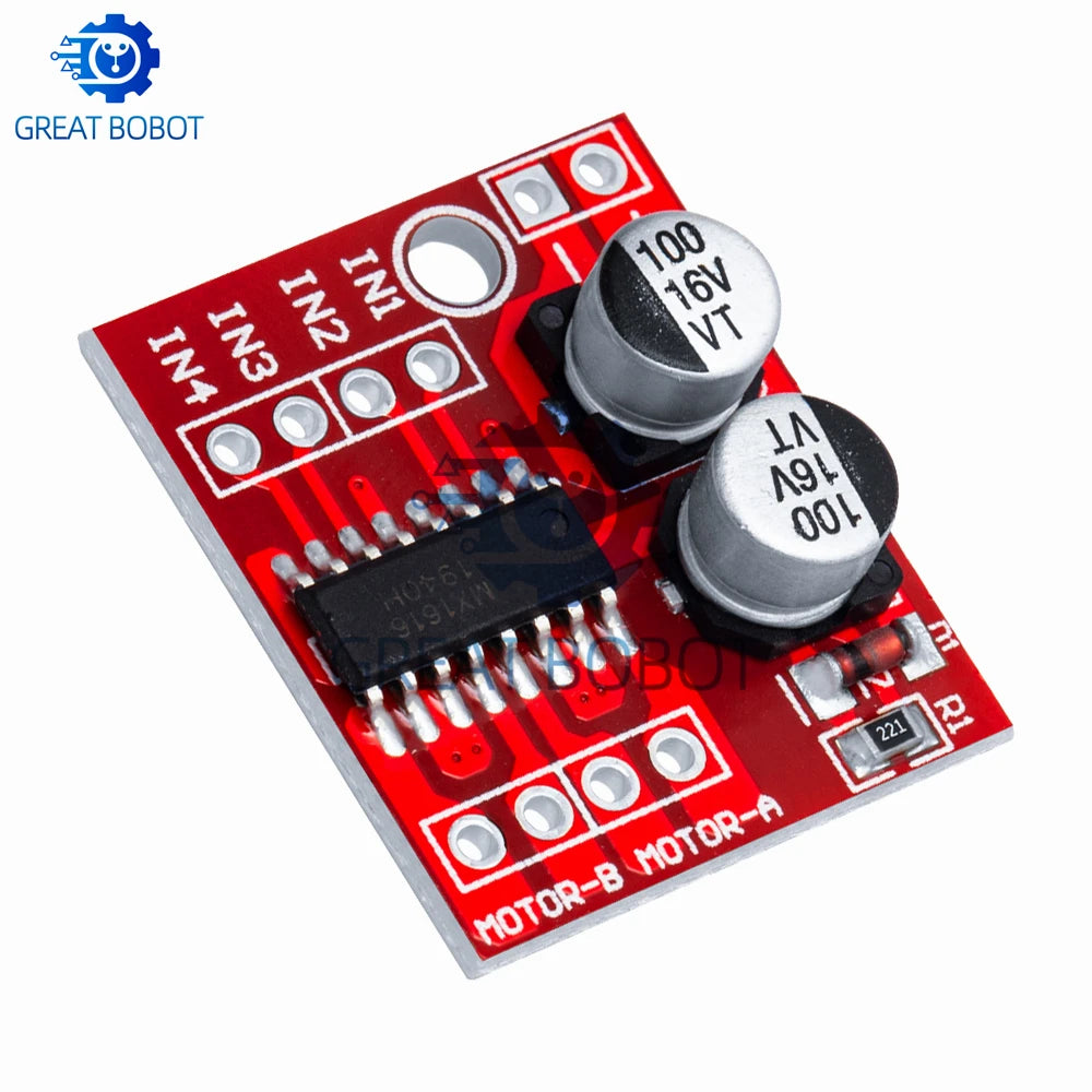 L298N DC Motor Driver Module – Dual H-Bridge PWM Speed Control Motor Driver Module Axl