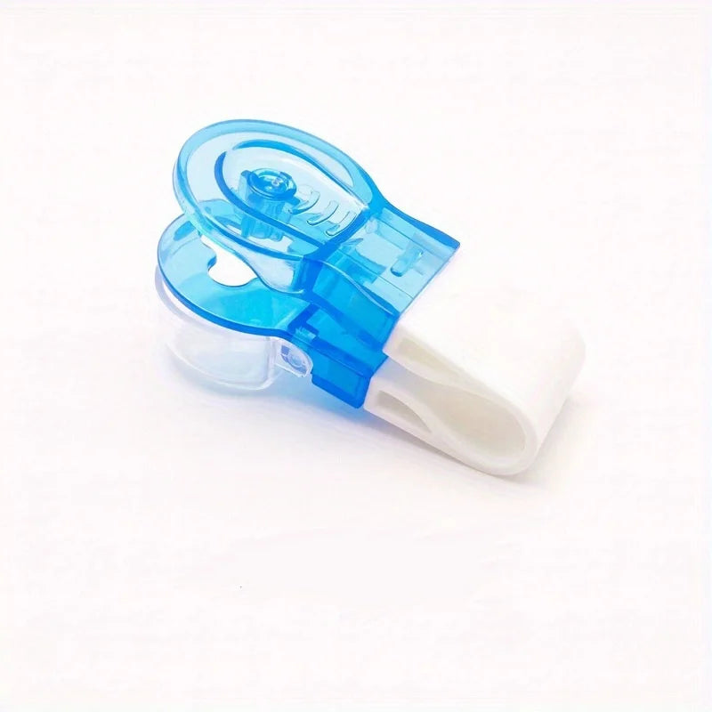 Portable Pill Crusher & Medicine Storage Box | Travel-Ready Pill Crusher Organizer Axl Blue Lids