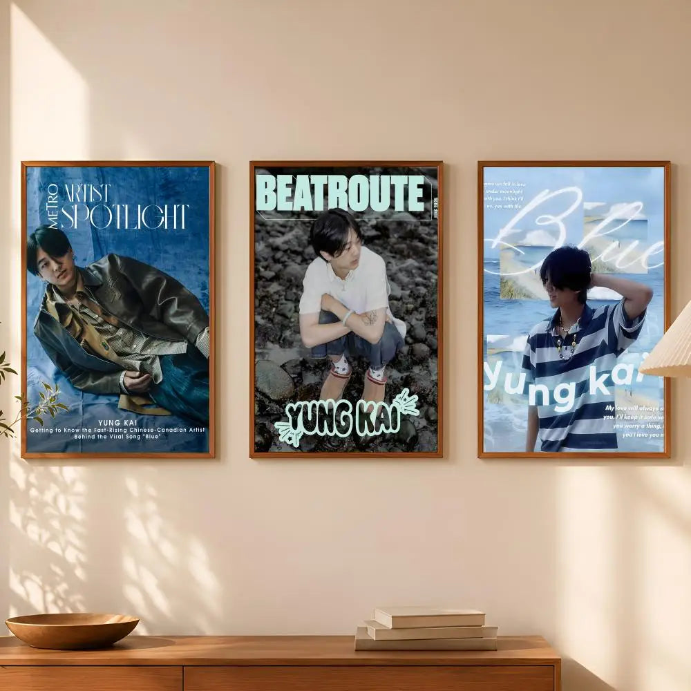 Yang Kai Singer HD PVC Self-Stick Wall Art Poster | Home Decor Wall Art Poster Axl